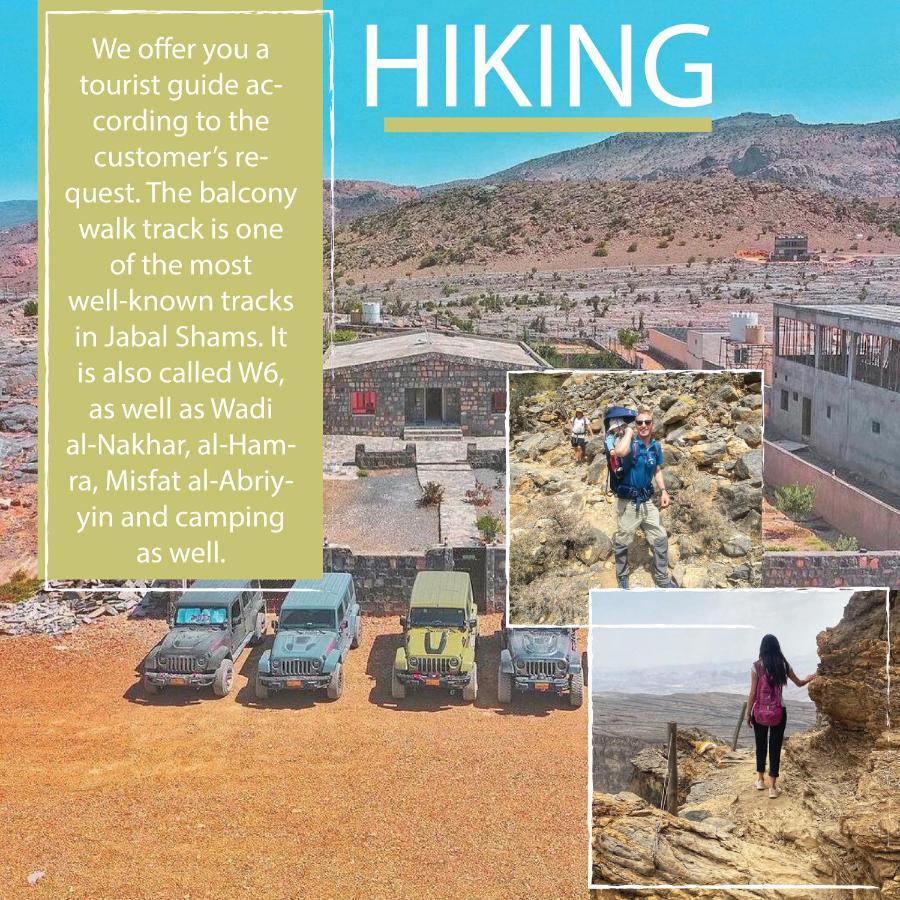 Jabal Shams Mountain Rest House Al Hub Exterior foto